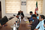 جلسه ستاد مدیریت بحران شبکه بهداشت ودرمان شهرستان زهک