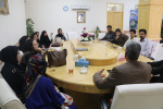 جلسه ای باحضور پزشکان مراکز خدمات جامع سلامت تحت پوشش شبکه بهداشت ودرمان شهرستان زهک درمحل دفترفرمانداری
