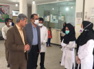 بازدید فرماندار و مدیر شبکه بهداشت و درمان شهرستان زهک از مراکز خدمات جامع سلامت
