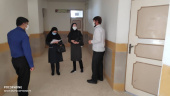 نظارت بر اجرای پروتکل های بهداشتی در خصوص بازگشایی مدارس در شهرستان زهک