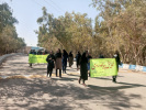 برگزاری همایش پیاده روی بانوان شبکه بهداشت و درمان زهک به مناسبت هفته سلامت بانوان ایران