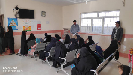 برگزاری جلسات آموزشی پیشگیری از شیوع بیماری آنفلوانزا جهت گروههای مختلف جامعه در شهرستان زهک