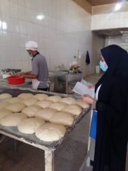 بازدید از نانوایی ها در سطح شهر زهک