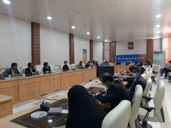 جلسه شورای اداری در شهرستان زهک