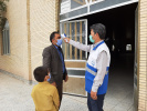 برپایی ایستگاه سنجش سلامت به مناسبت هفته ملی سلامت مردان در محل نماز جمعه شهرستان زهک