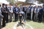 افتتاح پایگاه سلامت در شهر زهک توسط خیر نیک اندیش حاج حسین سعادت