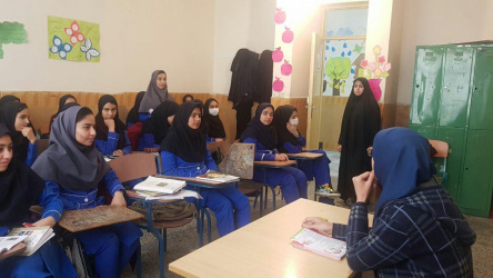 برگزاری جلسات پیشگیری از شیوع بیماری آنفلوانزا در مدارس شهرستان زهک