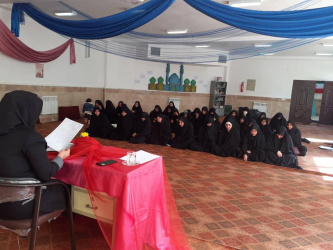 برگزاری جلسه آموزشی کورونا ویروس جدید در حوزه علمیه زینبیه (سلام الله) شهرستان زهک