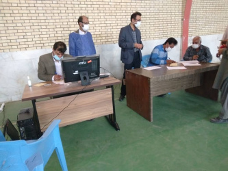 افتتاح اولین مرکز تجمیعی واکسیناسیون کرونا در شهرستان زهک