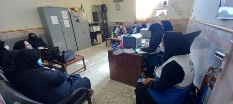 بازدید مشترک کارشناسان شبکه بهداشت و درمان با حضور کارشناسان آموزش و پرورش از مدارس سطح شهرستان زهک
