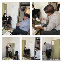 اجرای بسته خدمات پایه سلامت کارکنان دولت در اداره دامپزشکی شهرستان زهک