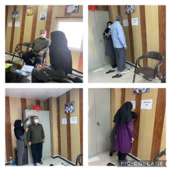 اجرای بسته خدمات پایه سلامت کارکنان دولت در اداره ورزش و جوانان شهرستان زهک